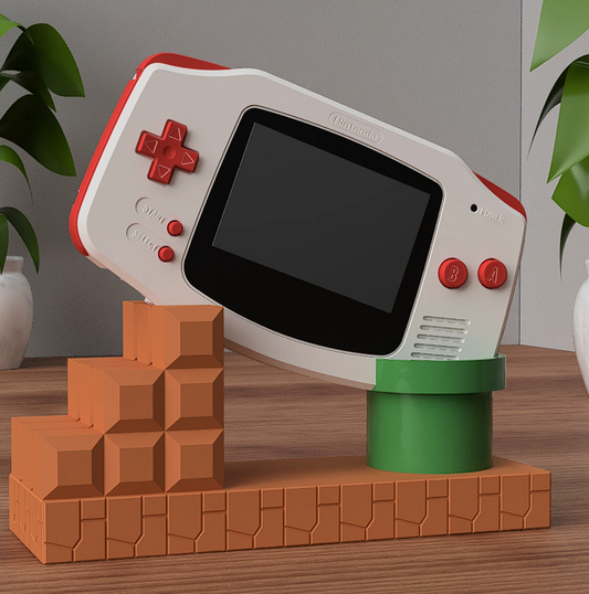 Display Stand für Nintendo Gameboy Advance GBA Display Stand Mario Themed