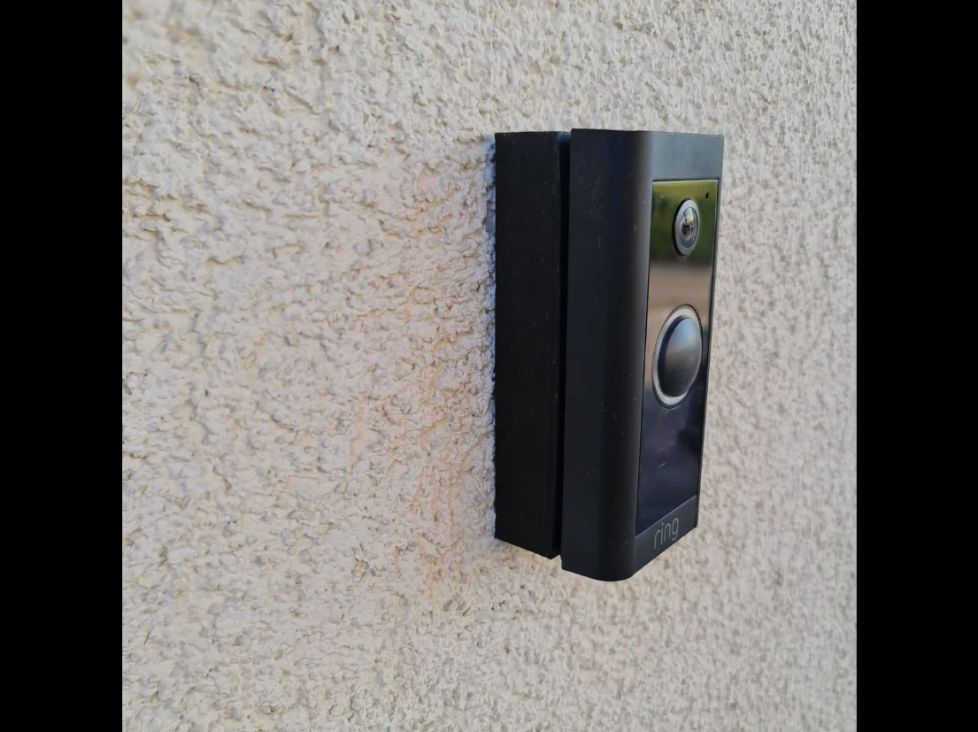 Keilhalterung für Ring Doorbell wired 30° Halterung- Befestigung Winkel