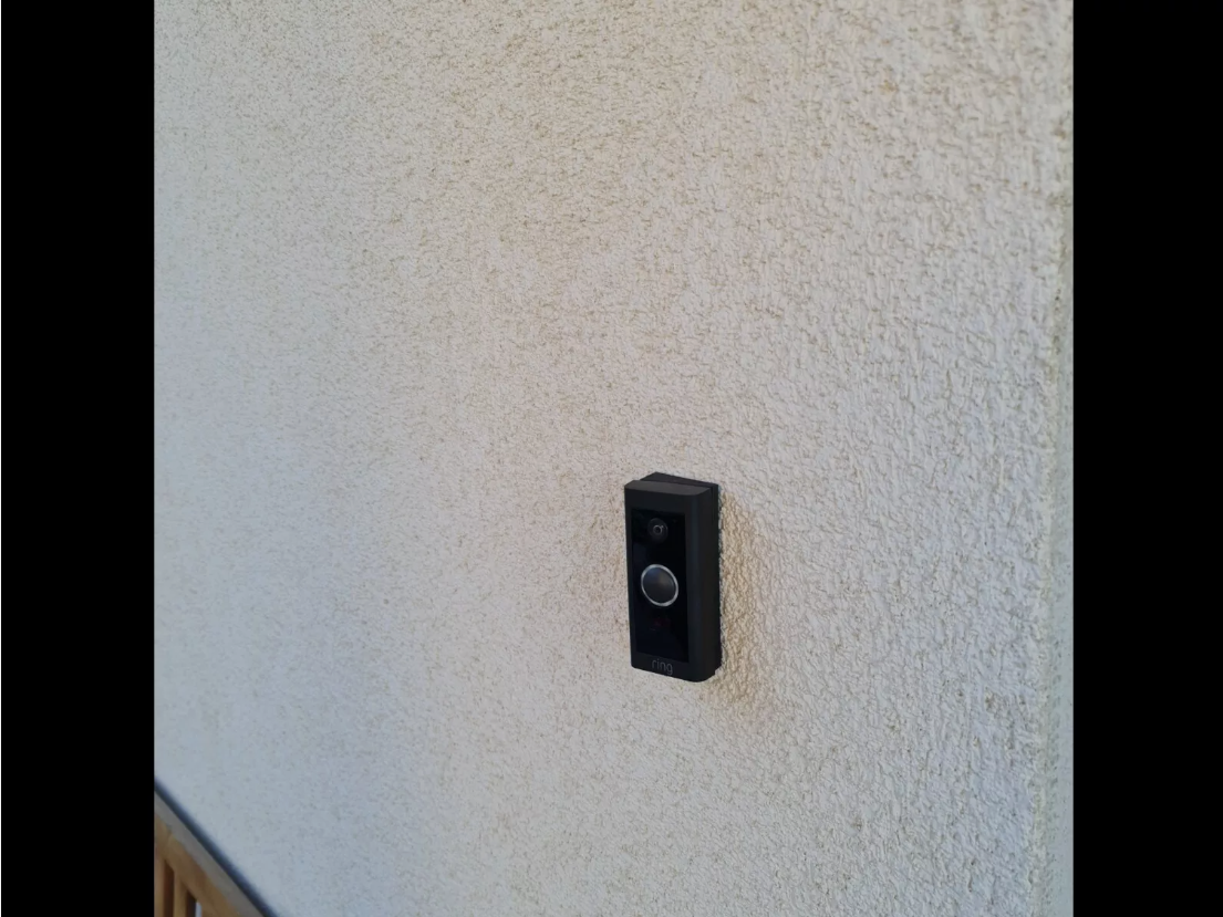 Keilhalterung für Ring Doorbell wired 30° Halterung- Befestigung Winkel