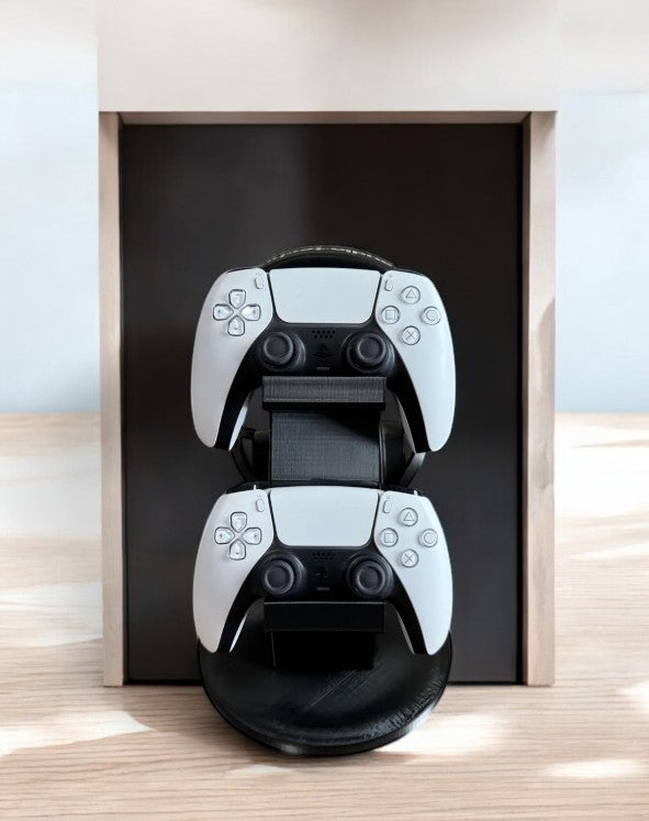 3D-gedruckter Dual Ständer, Halterung – Für Xbox & PS5 Controller und Kopfhörer
