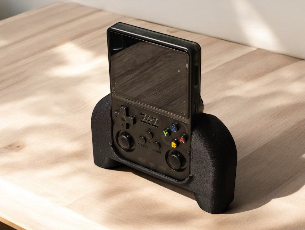 3D Gedruckte R36S Handheld Game Console, Griff – Ergonomisch, Halterung, Ständer