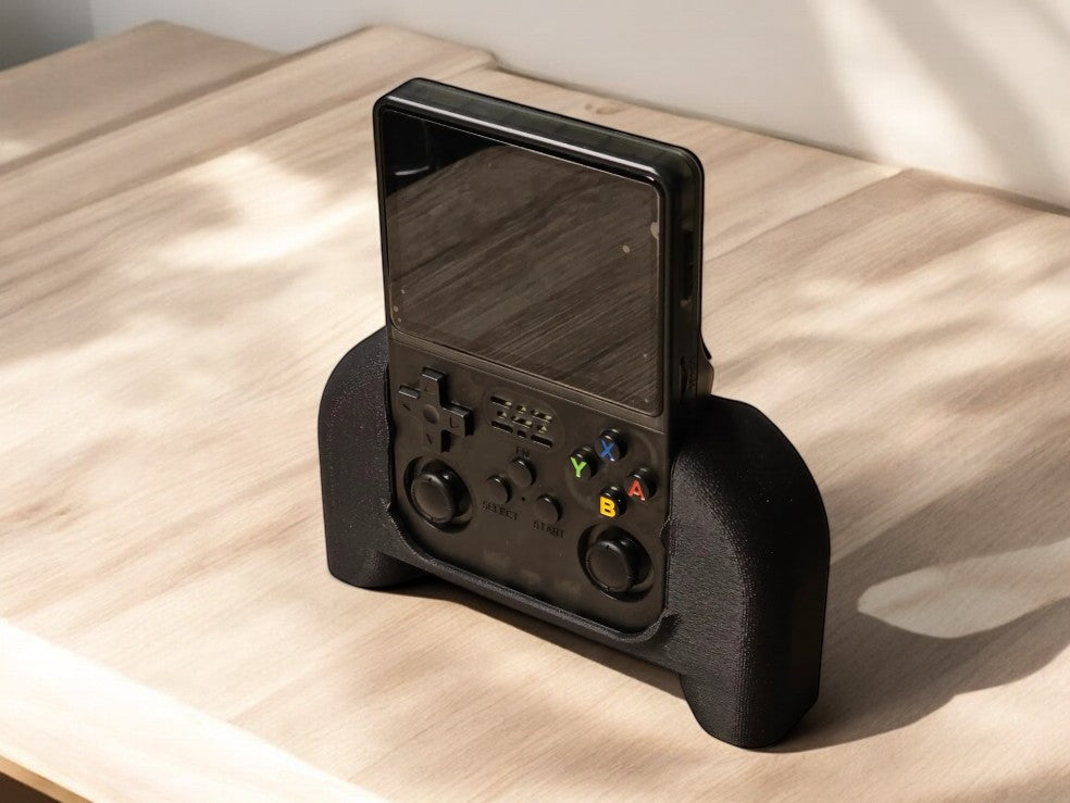 3D Gedruckte R36S Handheld Game Console, Griff – Ergonomisch, Halterung, Ständer