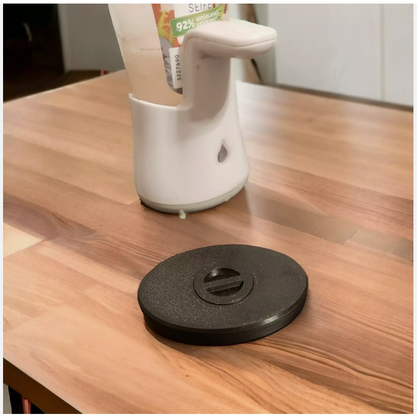 3D gedruckte Deckel für Sagrotan No Touch Seifenspender, 3D Druck