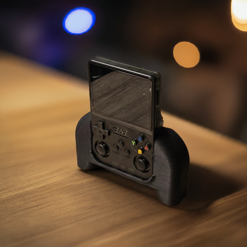 3D Gedruckte R36S Handheld Game Console, Griff – Ergonomisch, Halterung, Ständer