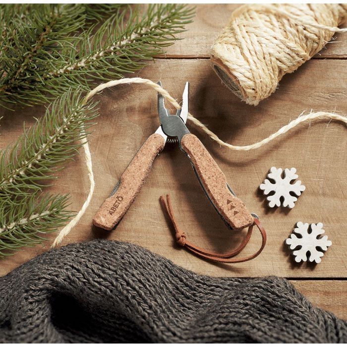 Plierkork Multifunktionsmesser Kork, Beige